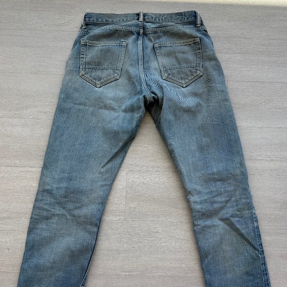 FDMTL Japanese Selvedge Jeans Made in Japan Heavy Distressed SLIM FIT 30 x 32 - Picture 6 of 8